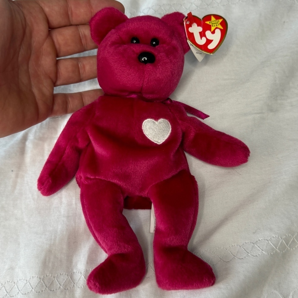 Ty Beanie Babies‎ Valentina The Bear DOB February 14, 1998 Vintage Collectible